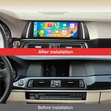 10.25 inch Linux Scherm met Draadloze CarPlay voor BMW 5 Serie F10 F11 (2010-2012) CIC