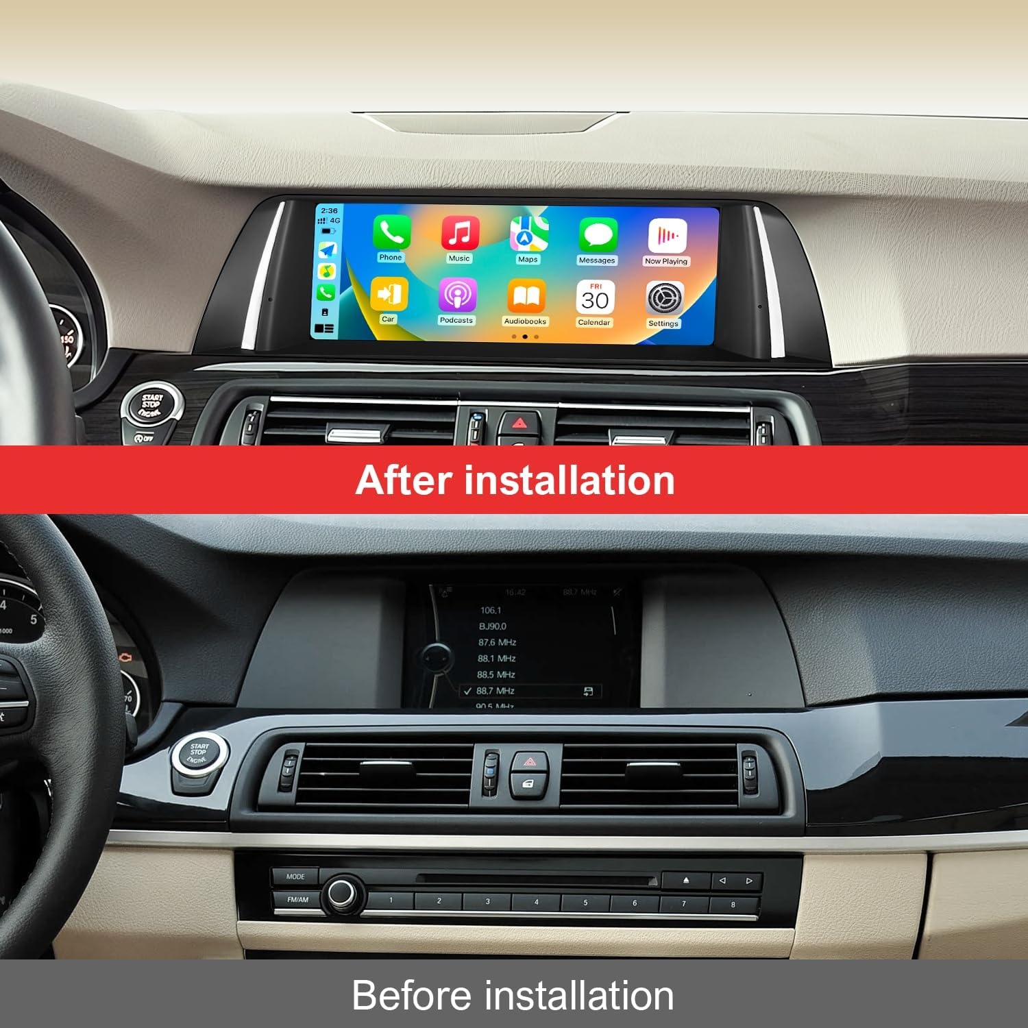 Touchscreen BMW 5 Serie F10/F11 (2010-13) Linux | 47% Korting