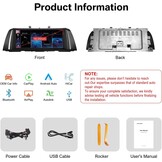 10.25 inch Linux Scherm met Draadloze CarPlay voor BMW 5 Serie F10 F11 (2010-2012) CIC