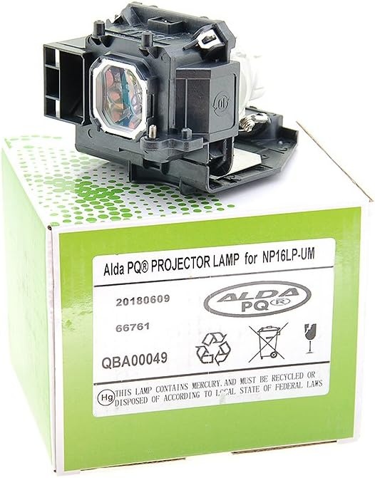 Alda PQ -Premium, Projectorlamp compatibel met NP16LP-UM, 100013229 voor NEC UM280W, UM280WI, UM280X, UM280XI projectoren, lamp met behuizing