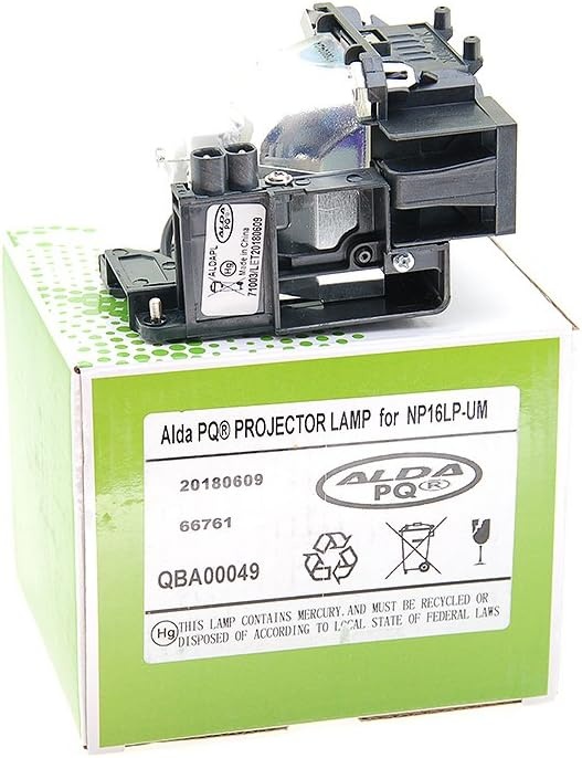 Alda PQ -Premium, Projectorlamp compatibel met NP16LP-UM, 100013229 voor NEC UM280W, UM280WI, UM280X, UM280XI projectoren, lamp met behuizing