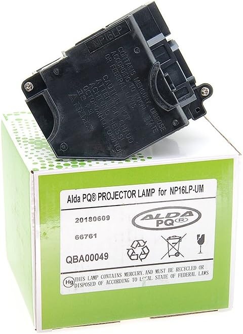 Alda PQ -Premium, Projectorlamp compatibel met NP16LP-UM, 100013229 voor NEC UM280W, UM280WI, UM280X, UM280XI projectoren, lamp met behuizing