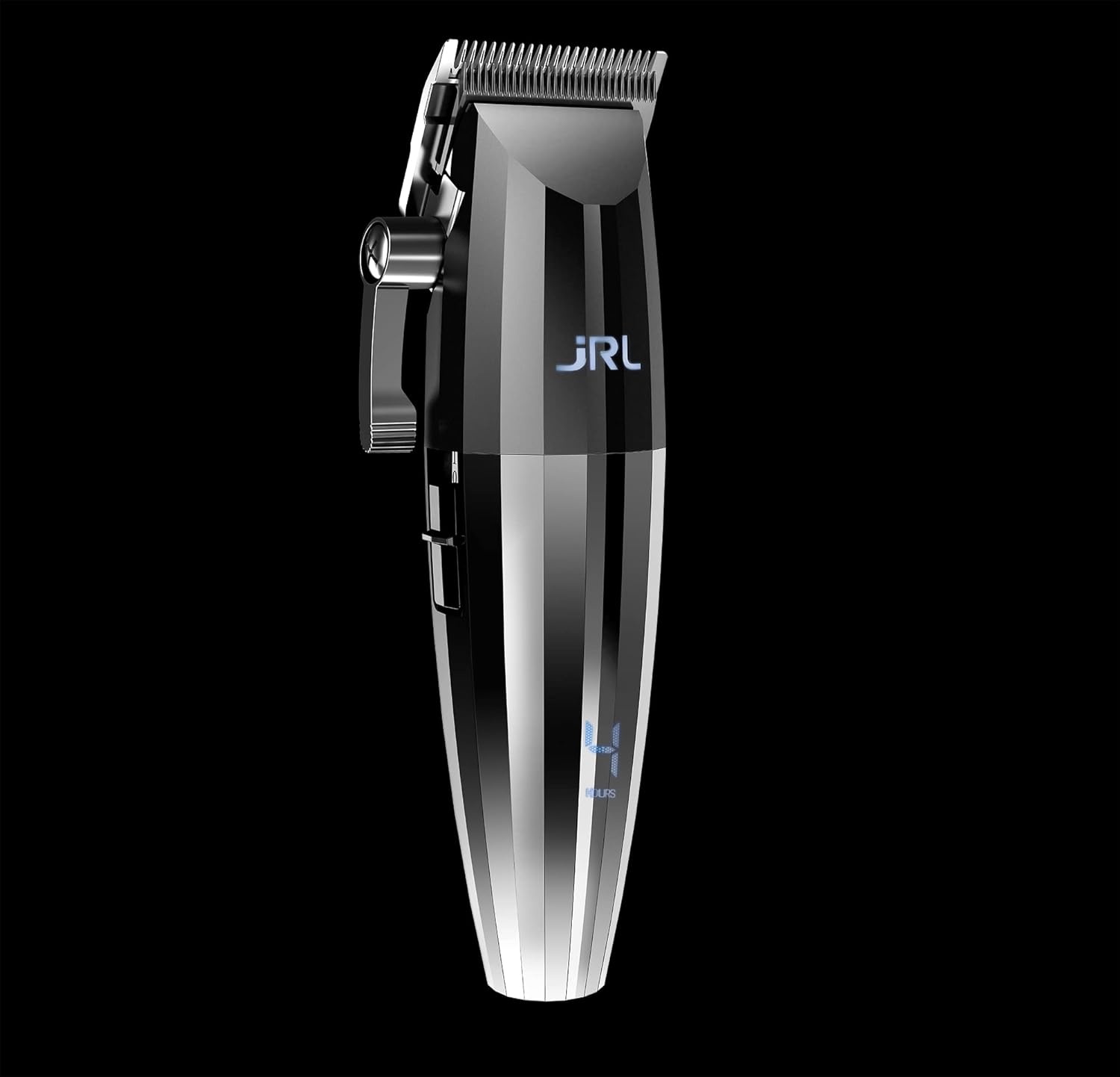 Amazon Series JRL Fresh Fade 2020C Tondeuse - Professionele tondeuse met Cool Blade Technologie voor het verzorgen van mannen - Oplaadbare tondeuse met LCD-scherm en corrosiebestendig (zilver)