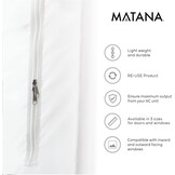 Raamafdichting voor Mobiele Airco (400 cm) Blijf Koel in de Zomer, Perfect voor Warme Klimaten