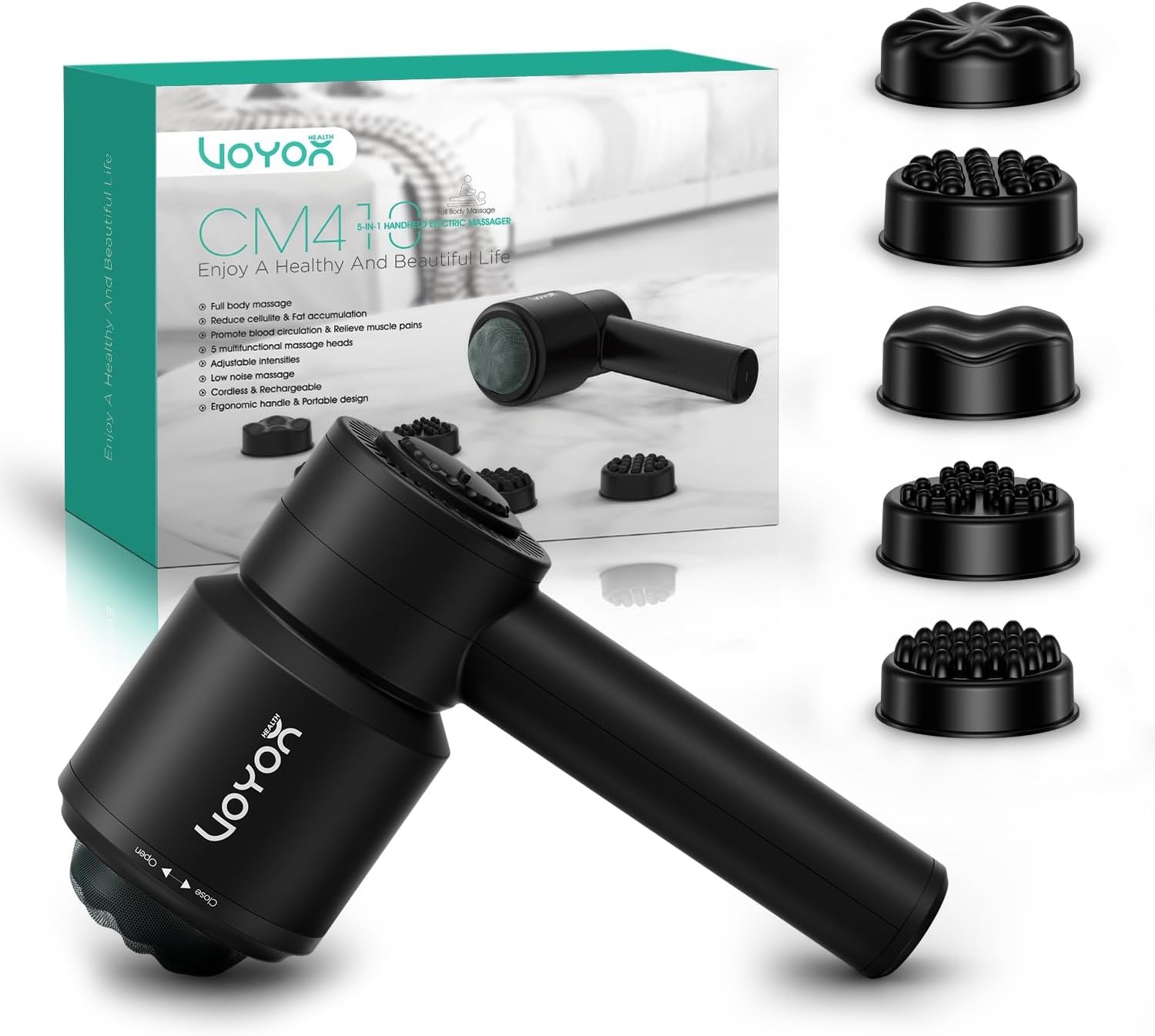 VOYOR-HEALTH Cellulitis Massager CM410 (Zwart)