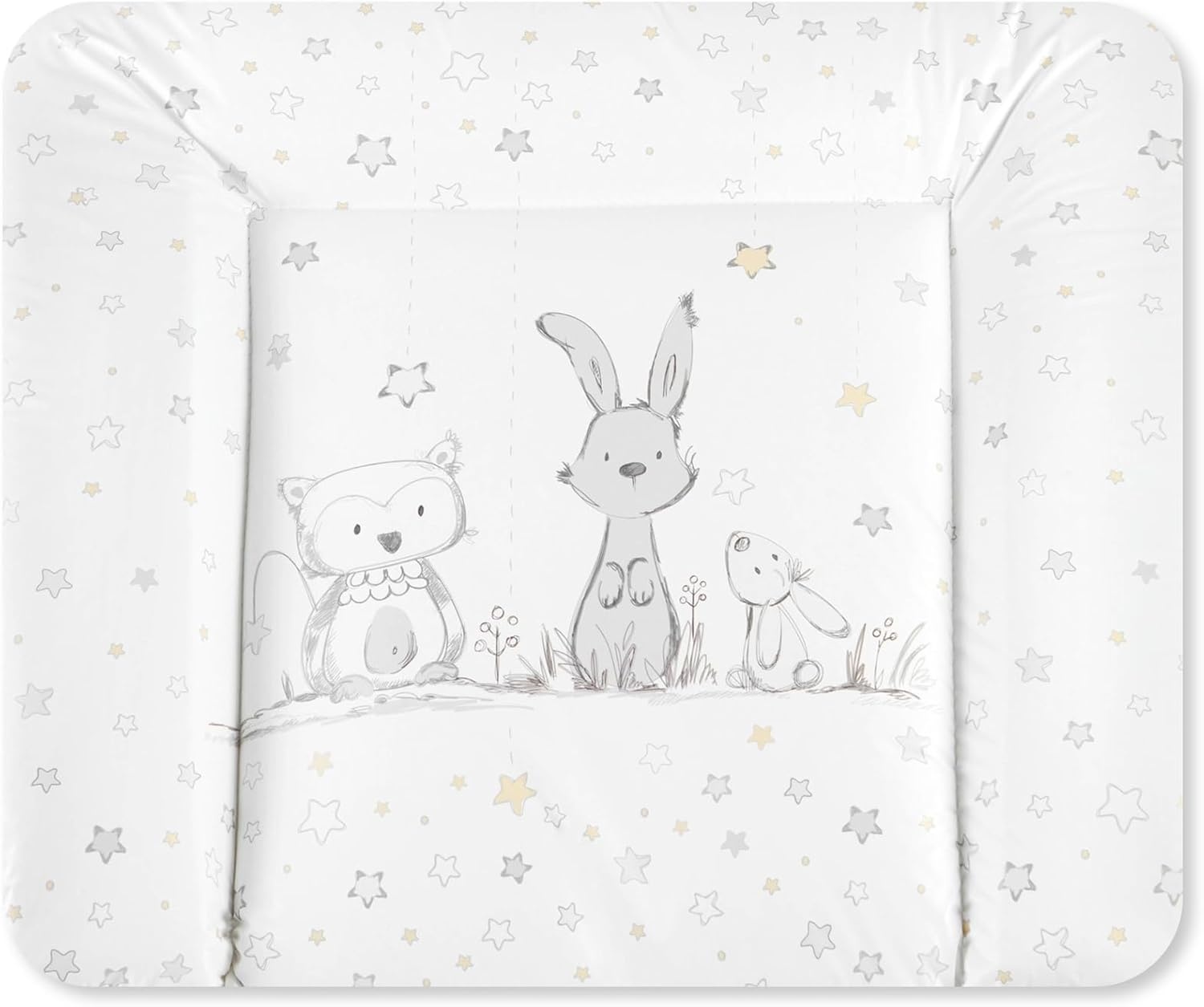 Julius Zöllner Aankleedkussen Softy 75x85 cm, standaard 100 van Oeko-Tex, Rosalie