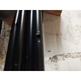 vidaXL Kamerscherm met 4 panelen 346x180 cm stof bruin