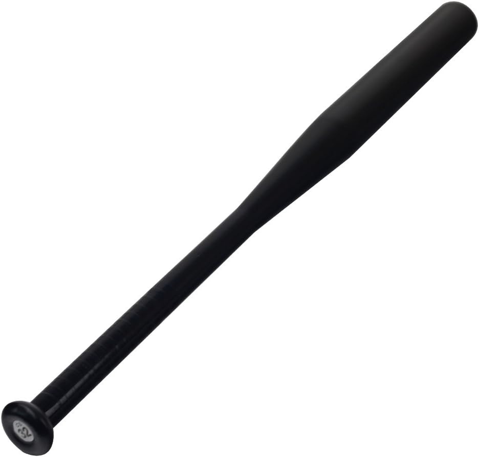 Stalen Honkbalknuppel 32 inch Zwart met Draagtas en Antislip Grip