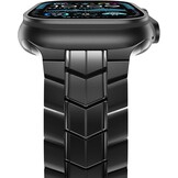 NewWays RVS Horlogeband Compatibel met Apple Watch 38/40/41/42mm - Zilver