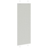 Plissé rolgordijn Lichtgrijs (80x200 cm) - 67% Korting