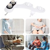 Niet-elektrisch Bidet Opzetstuk met Warm & Koud Water - 65% Korting!