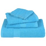 vidaXL Katoenen Handdoeken Set 2x (50x100 cm) Turquoise - 51% Korting