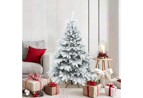VidaXL Kerstboom Sneeuw Wit 150cm - 51% Korting