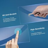 Displaybeschermfolie Kia Sportage NQ5 navigatie virtuele cockpit nano 6H krasbestendig schokbestendig curved 2022-2025