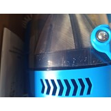 Zwembadstofzuiger draadloos met accu 3-in-1, 90 min looptijd, telescopische stang, voor kleine zwembaden, spa's, blauw