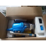 Zwembadstofzuiger draadloos met accu 3-in-1, 90 min looptijd, telescopische stang, voor kleine zwembaden, spa's, blauw