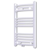 VidaXL Radiator/Handdoekenrek Curve Wit - 500x764mm - 78% Korting