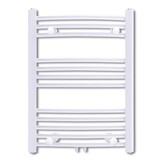 VidaXL Radiator/Handdoekenrek Curve Wit - 500x764mm - 78% Korting