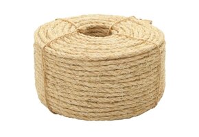 VidaXL Sisal Touw 10mm x 100m - 51% Korting