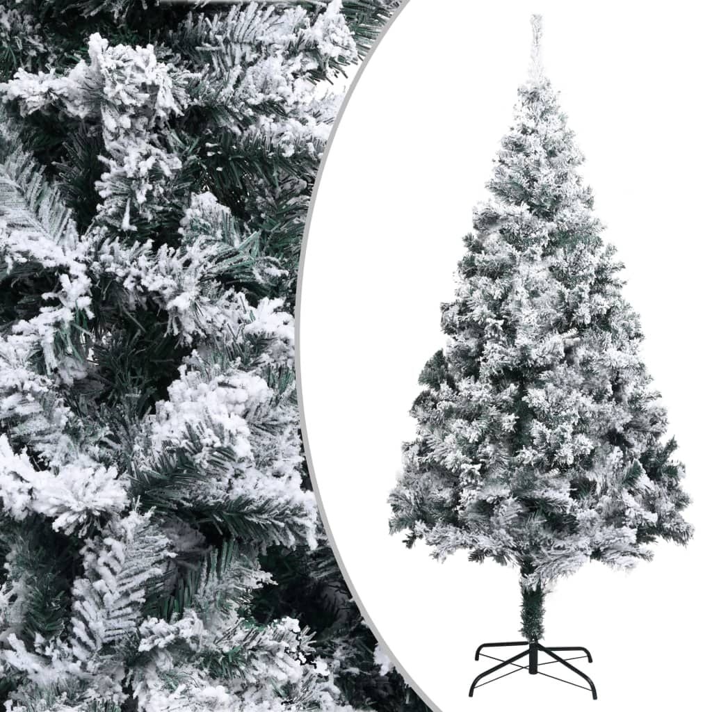 VidaXL Kunstkerstboom met Sneeuw - 180 cm - 60% Korting