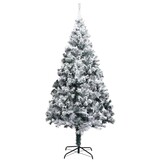 VidaXL Kunstkerstboom met Sneeuw - 180 cm - 60% Korting