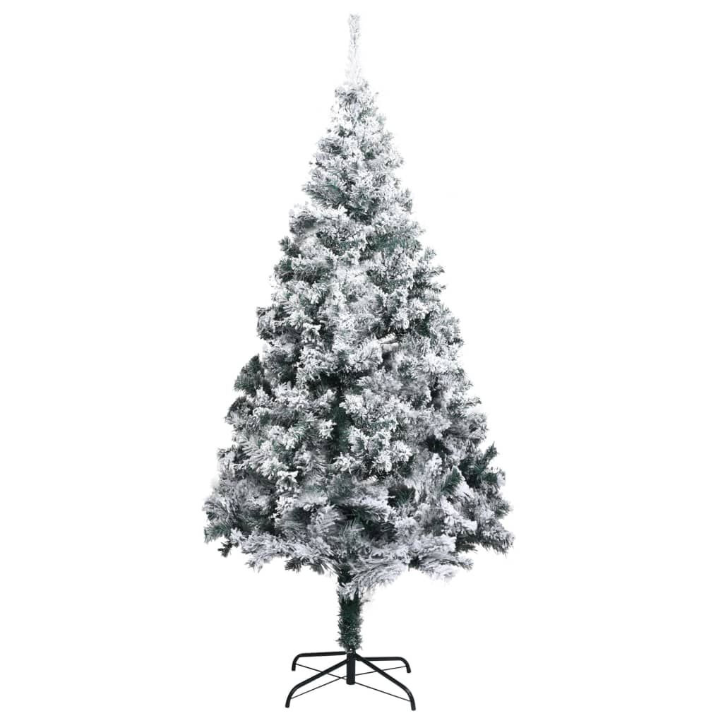 VidaXL Kunstkerstboom met Sneeuw - 180 cm - 60% Korting