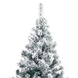 VidaXL Kunstkerstboom met Sneeuw - 180 cm - 60% Korting