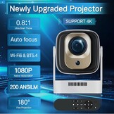 Draagbare 4K Beamer: Thuisbioscoop met 42% Korting!