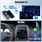 OiLiehu Autoradio 1DIN Android 13 met 7-inch Uitschuifbaar Scherm, Apple CarPlay, Android Auto, Bluetooth, GPS, WiFi
