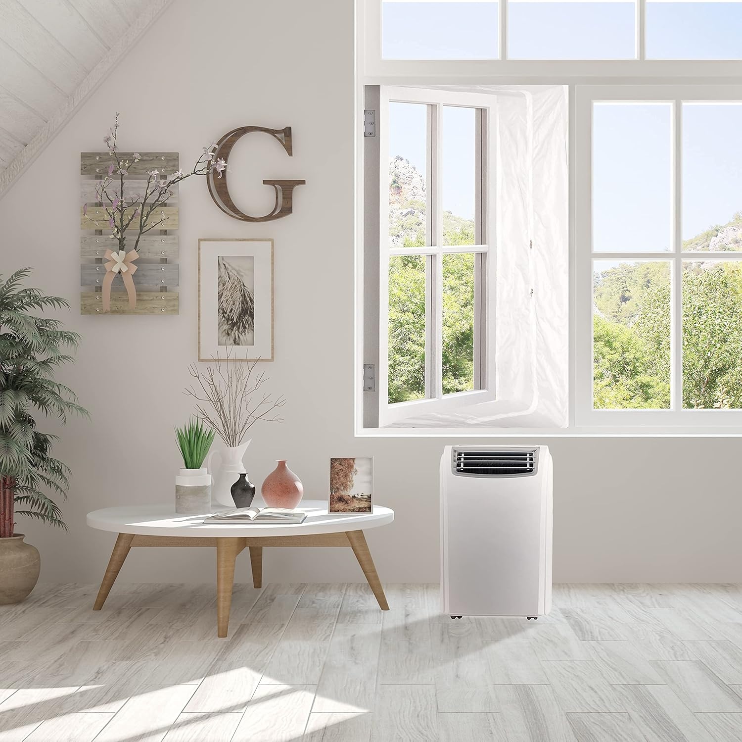 Raamafdichting voor Mobiele Airco (400 cm) Blijf Koel in de Zomer, Perfect voor Warme Klimaten