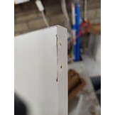 vidaXL Onderkast met lade Lyon 60x46x81,5 cm bewerkt hout wit