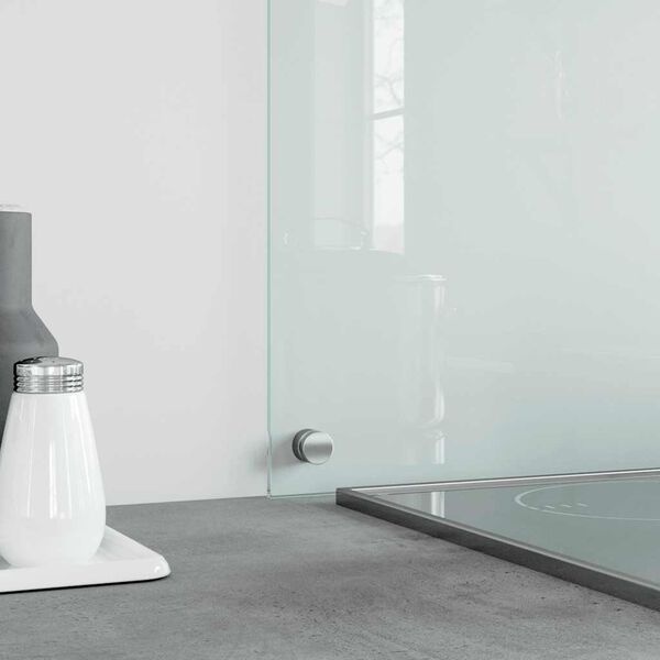 vidaXL Keuken Spatscherm 70x40 cm Gehard Glas Zwart - 58% Korting