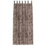 vidaXL Gordijn met gordijnen 2 pcs Cappuccino 245 x 140 cm Fluweel