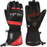 Verwarmde motorhandschoenen, 7.4V 2200MAH Elektrische Oplaadbare Batterij Waterdichte Rijhandschoenen Mannen Vrouwen voor Winter Fietsen Fietsen Ski Sneeuw Geïsoleerde Handwarmer Moto Handschoenen