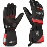 Verwarmde motorhandschoenen, 7.4V 2200MAH Elektrische Oplaadbare Batterij Waterdichte Rijhandschoenen Mannen Vrouwen voor Winter Fietsen Fietsen Ski Sneeuw Geïsoleerde Handwarmer Moto Handschoenen