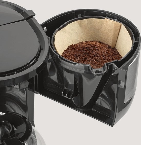 Compact Koffiezetapparaat Zwart - 4 Kopjes - 44% Korting