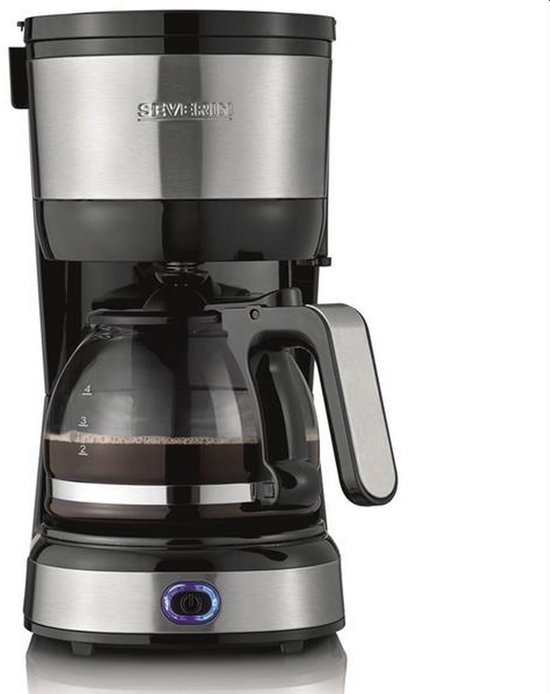 Compact Koffiezetapparaat Zwart - 4 Kopjes - 44% Korting