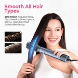 Atopskins Air Styler 6-in-1 Airbrush Pro haarstyler met haardroger, blaasborstel, föhnborstel, blaasborstel, krultang, voor drogen, krullen, gladmaken