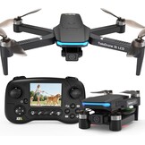 Toladrone Drone met LCD-scherm, Borstelloze Motor Drone met Camera 4K voor Beginners, Headless-modus, Fijnafstemmingsfunctie, Opvouwbare RC-quadcopter voor Volwassenen, TD31LCD Drones