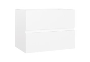 VidaXL Wastafelkast Wit (60x38,5x45 cm) - 60% Korting!