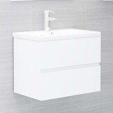 vidaXL Wastafelkast Wit 60x38,5x45 cm | 52% Korting!
