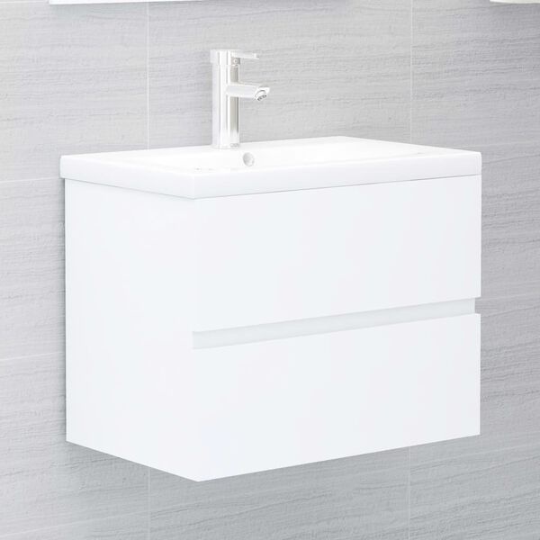 vidaXL Wastafelkast Wit 60x38,5x45 cm | 52% Korting!