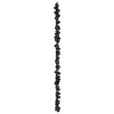 vidaXL Zwarte Kerstbal Guirlande 186cm - 65% Korting!
