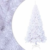 vidaXL Witte Kunstkerstboom 210 cm - 62% Korting