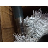 vidaXL Witte Kunstkerstboom 210 cm - 62% Korting