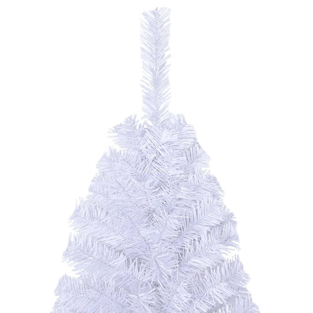 vidaXL Witte Kunstkerstboom 210 cm - 62% Korting