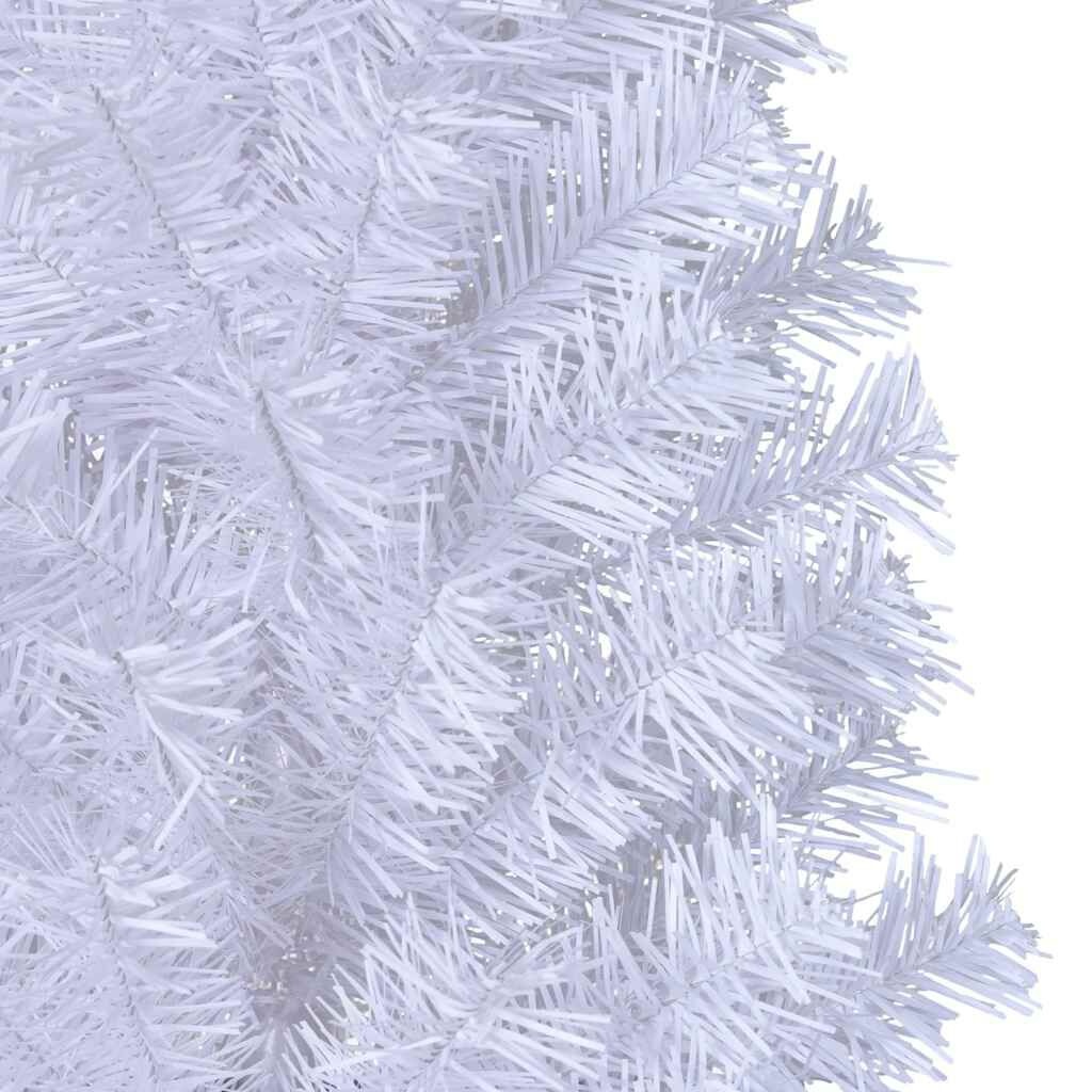 vidaXL Witte Kunstkerstboom 210 cm - 62% Korting