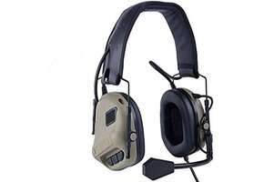 Waterproof Tactische Headset met Flexibele Microfoon - 34% Korting