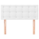 vidaXL Hoofdbord Kunstleer Wit 80x78/88 cm - 50% Korting!