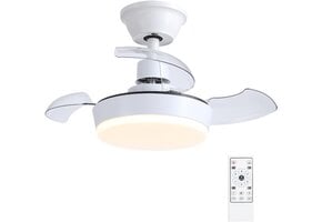 Moderne Plafondventilator met Licht & Afstandsbediening - 48% Korting!